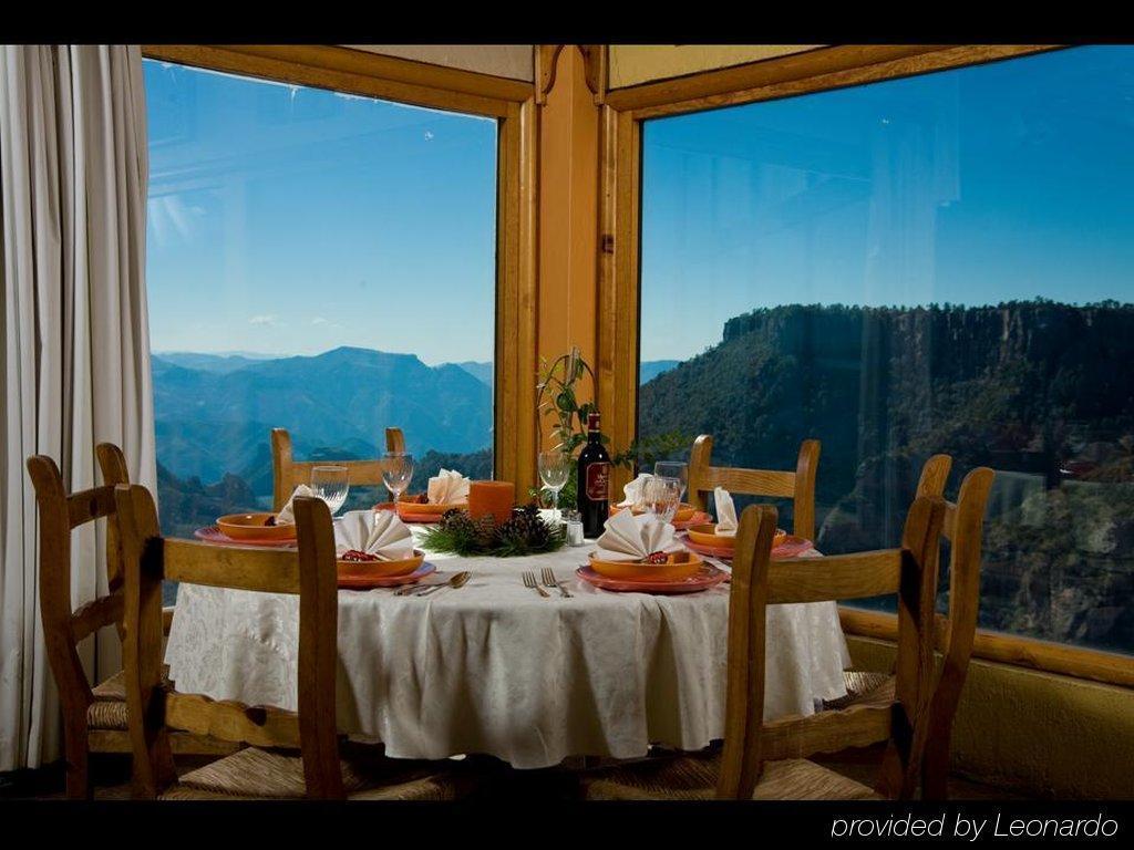 Hotel Divisadero Barrancas 레스토랑 사진